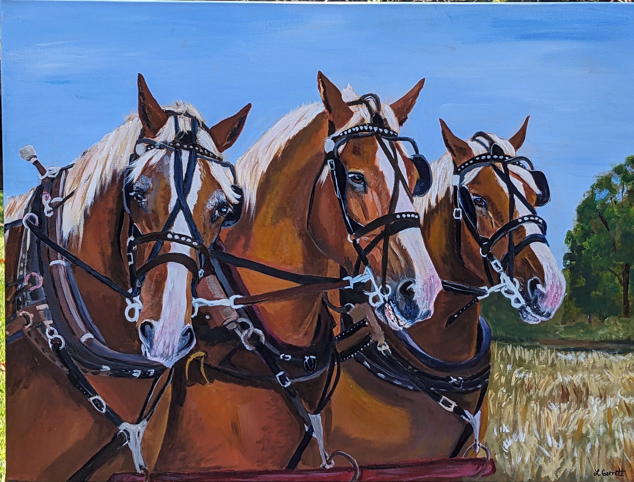 Acrylic Painting Workshop  (Note: shown art is one of Lisa's Award Winning Painting