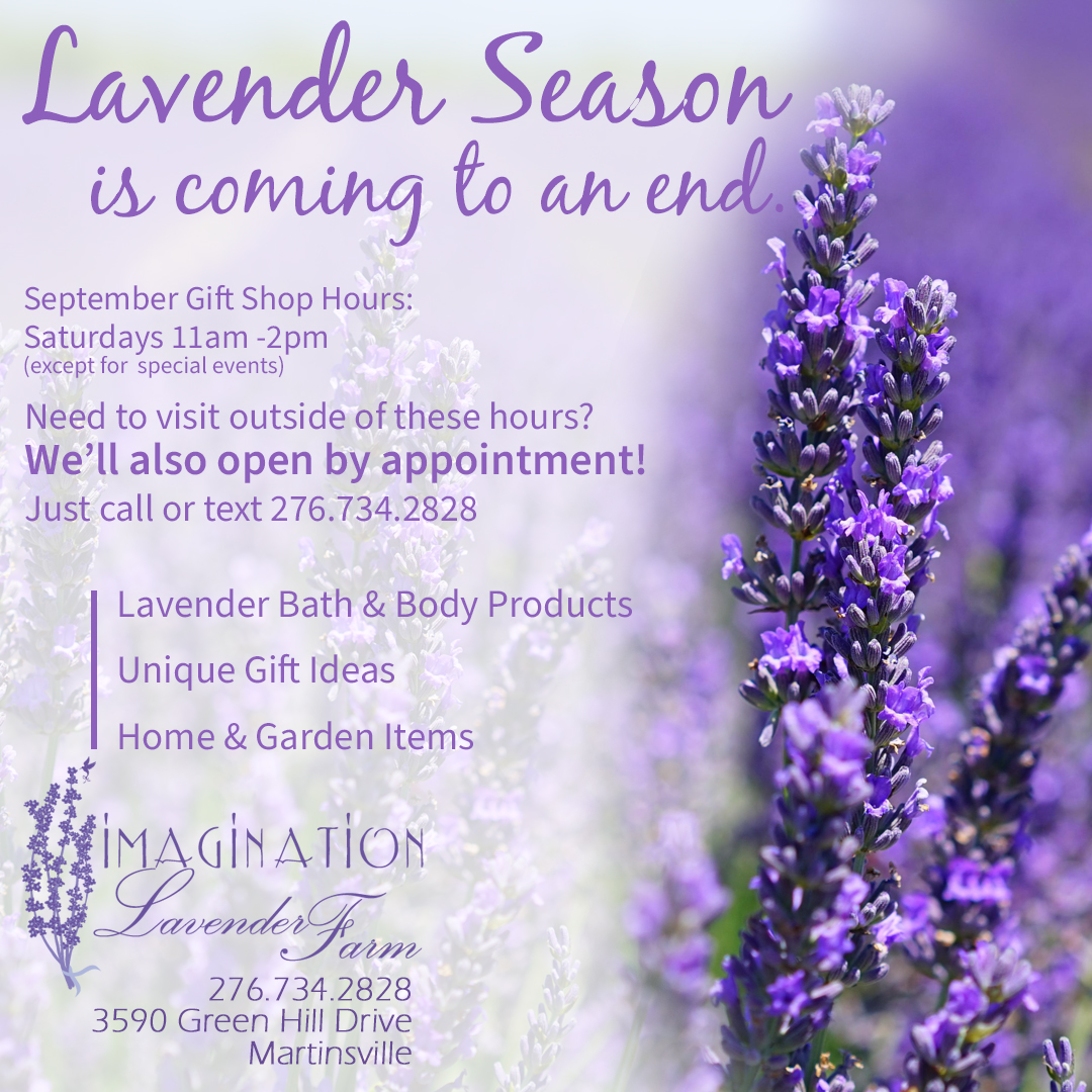 SEASON ENDING - SEPTEMBER HOURS